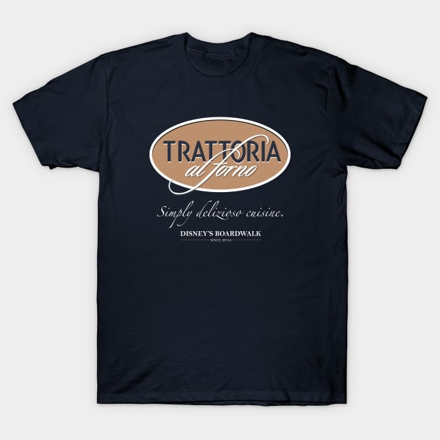 Trattoria al forno T-Shirt by Hou-tee-ni Designs